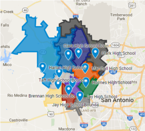 Interactive Map of Northside Independent School District